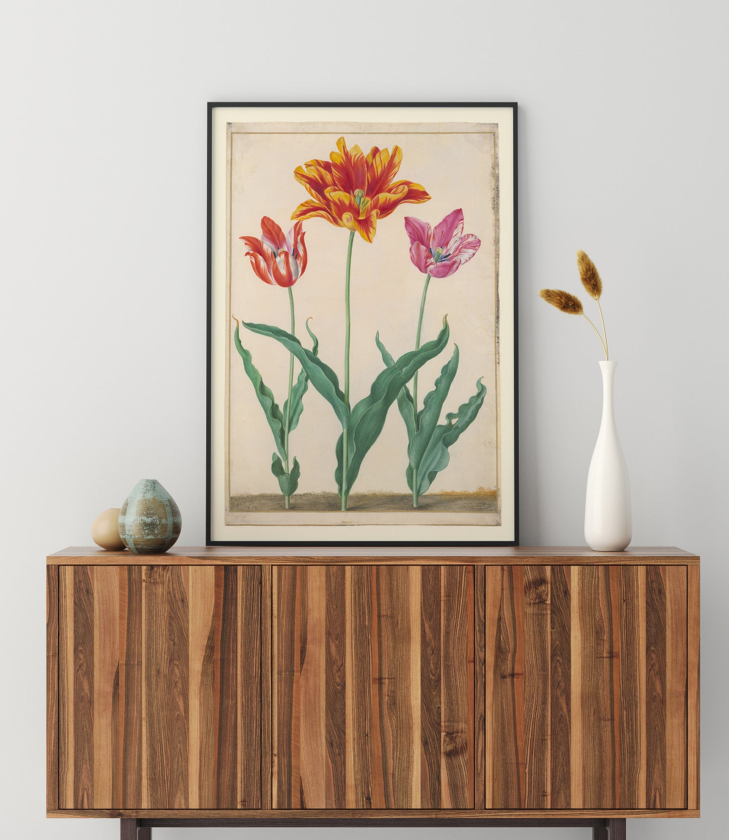 Tulipes flamandes, Johann Walter