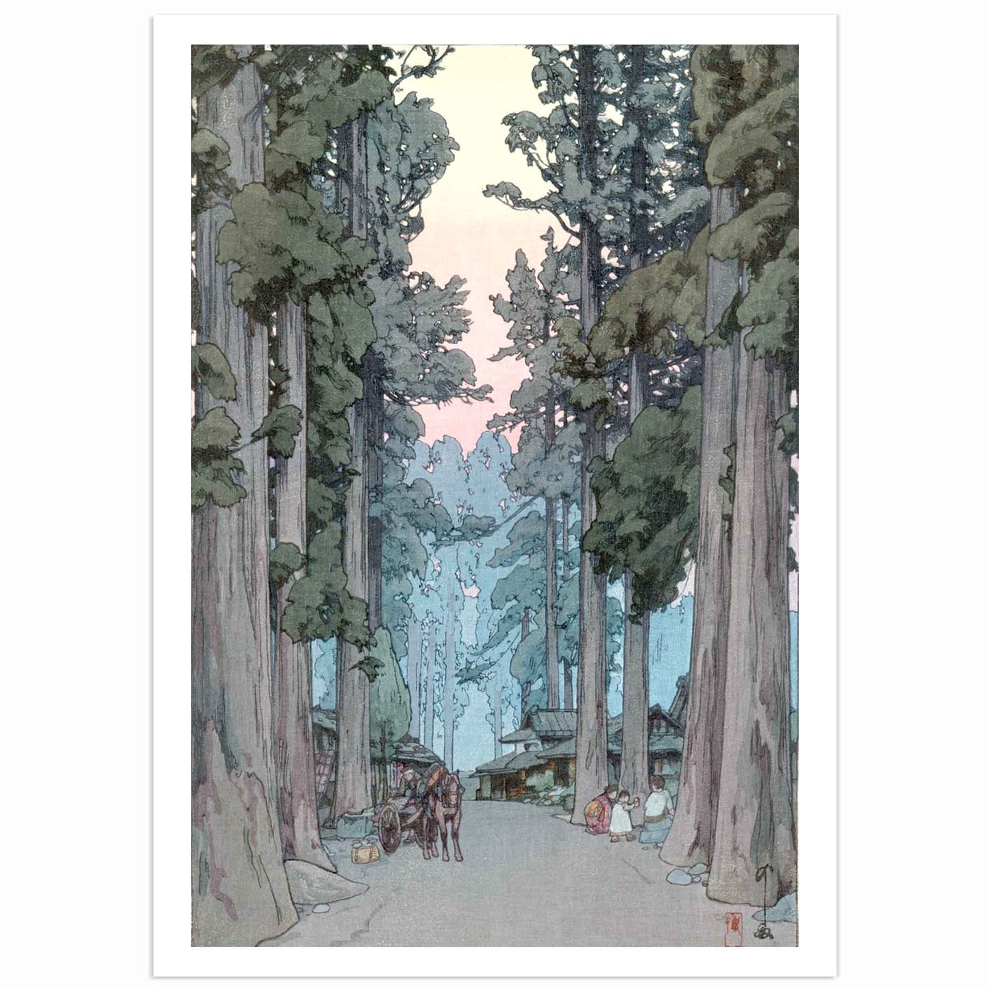 Crytomeria Avenue (Sugi Namiki), Yoshida Hiroshi