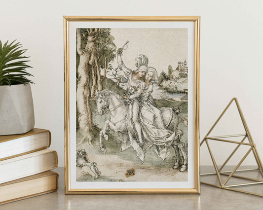 Couple on Horseback – Albrecht Dürer (1496)