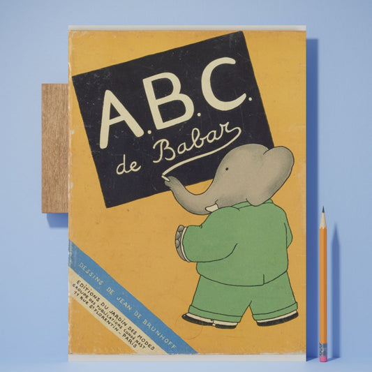 Abécédaire de Babar à colorier – Téléchargement PDF éducatif