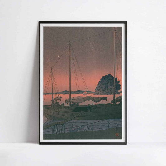 Kawase Hasui - Hayama in Iyo (1934)