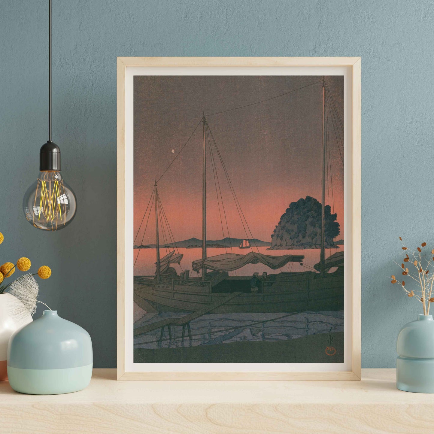 Kawase Hasui - Hayama in Iyo (1934)