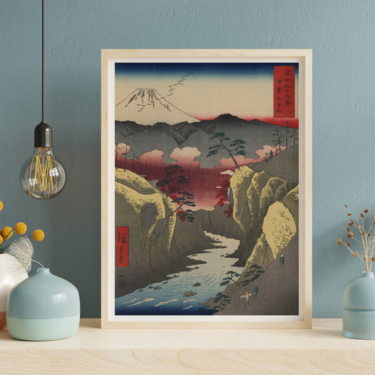 Col d’Inume dans la province de Kai