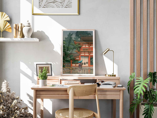 Kasuga Shrine in Nara – Hasui Kawase Poster