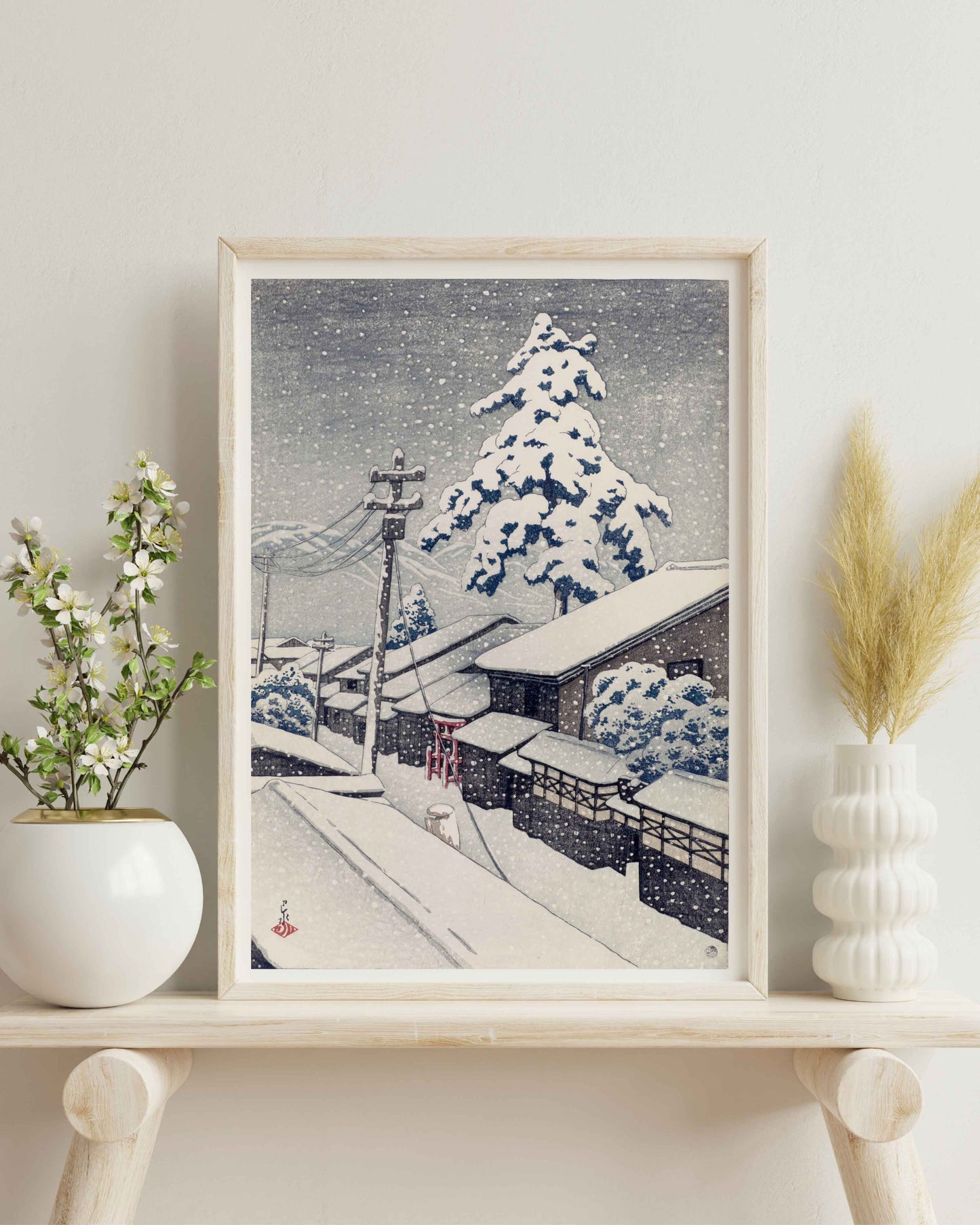 Affiche Kawase Hasui "Miyazu Tango"
