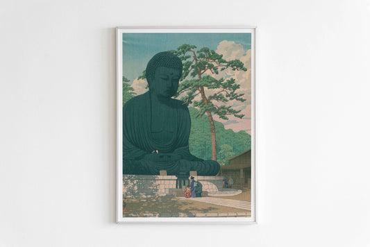 Kawase Hasui - The Great Buddha, Kamakura (1930)