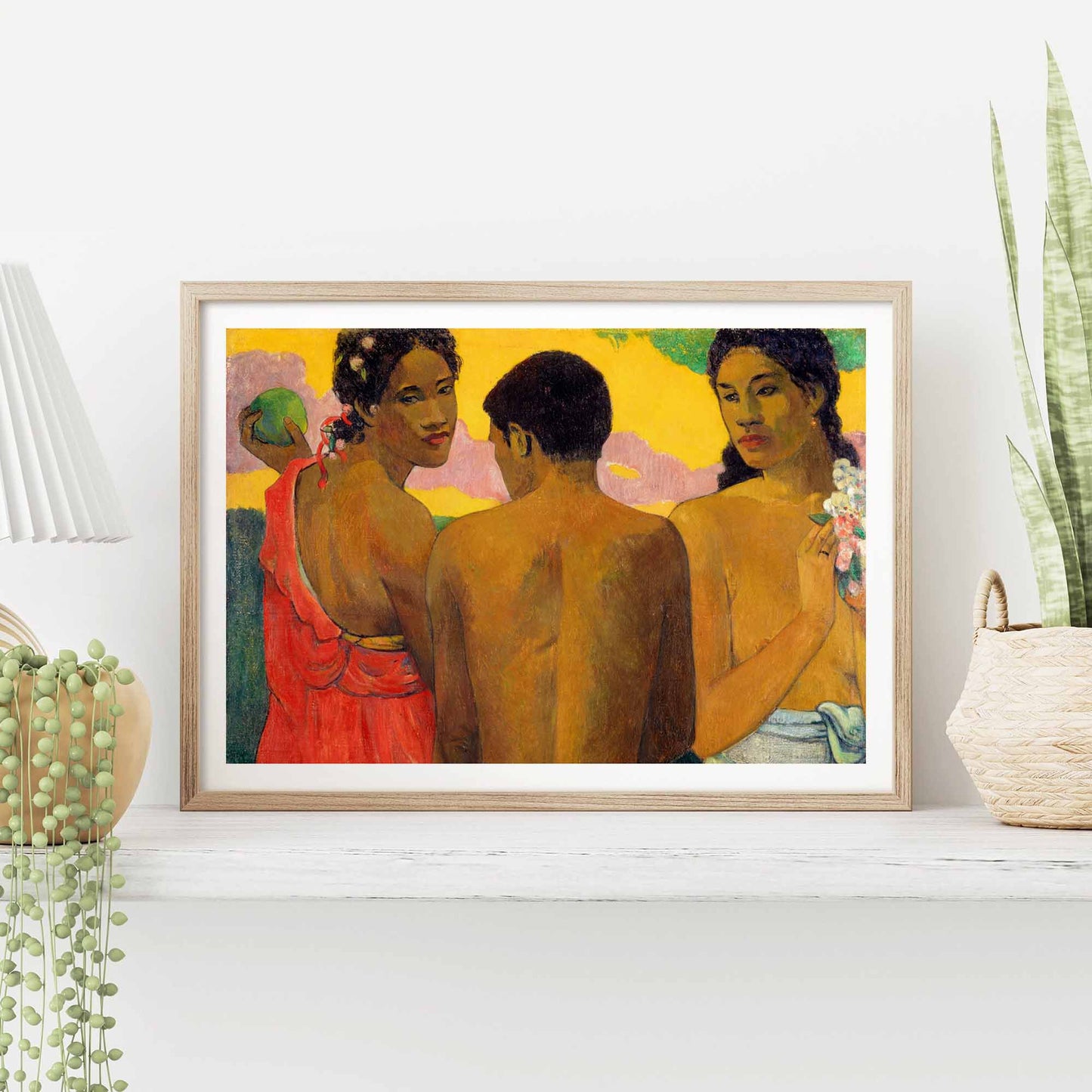 Three Tahitians, Paul Gauguin