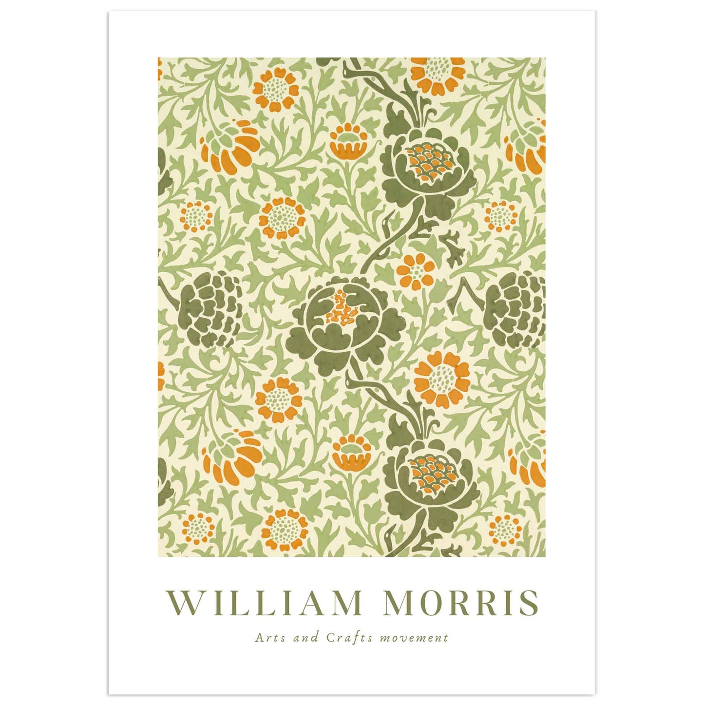William Morris Poster - Grafton pattern