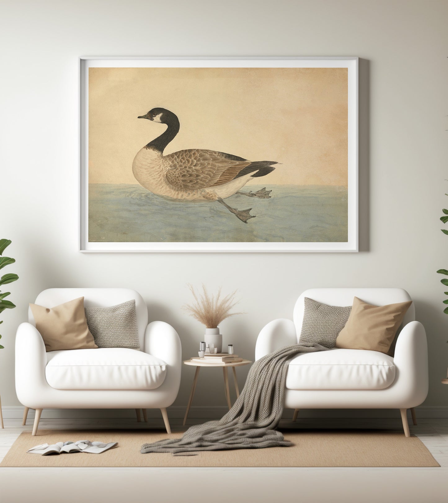 The Canada goose  - James Sowerby