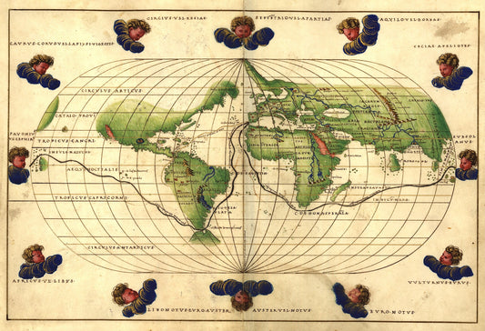 A Brief History of Cartography : Famous World Maps and anecdotes