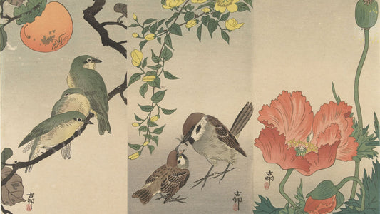 The fascinating Woodblock Prints of Ohara Koson