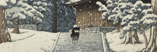 Winter Scenes of Japan: Hasui Kawase's Snowy Woodblock Prints