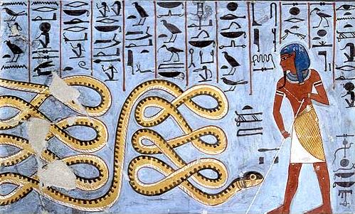 Amun's game of the goose and snake (First Dynasty of ancient Egypt)