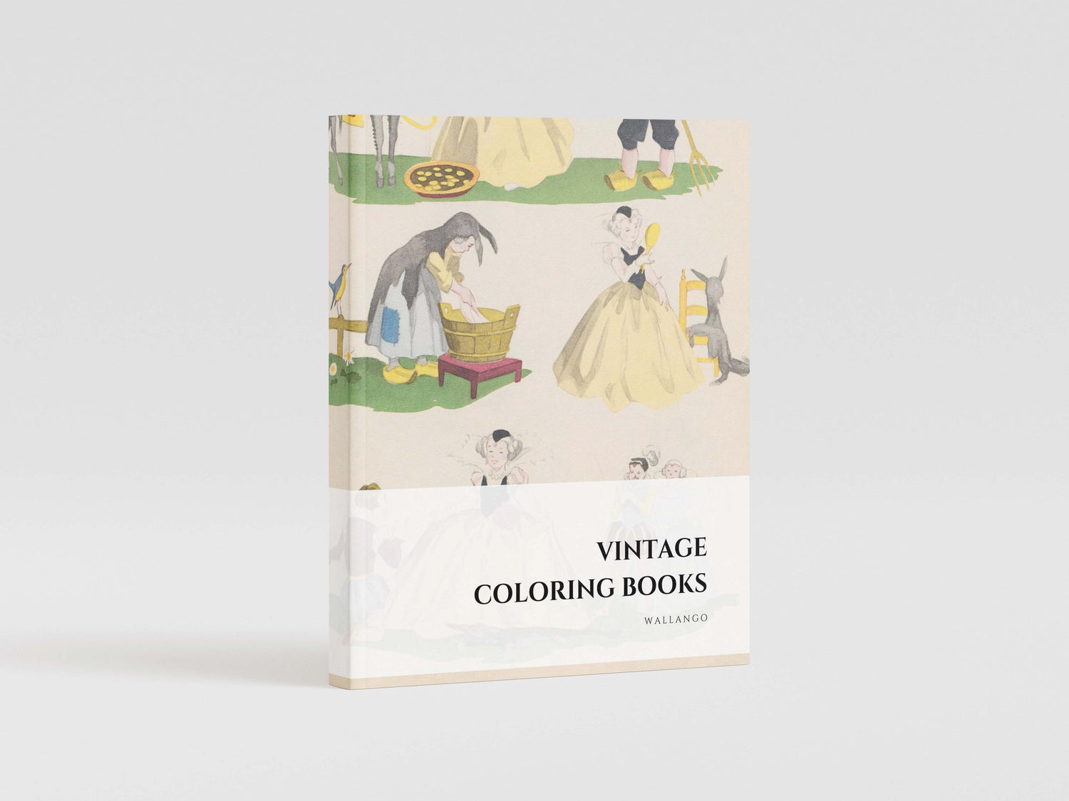 Vintage Coloring Books