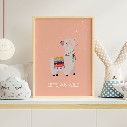 Cute Lama digital download print