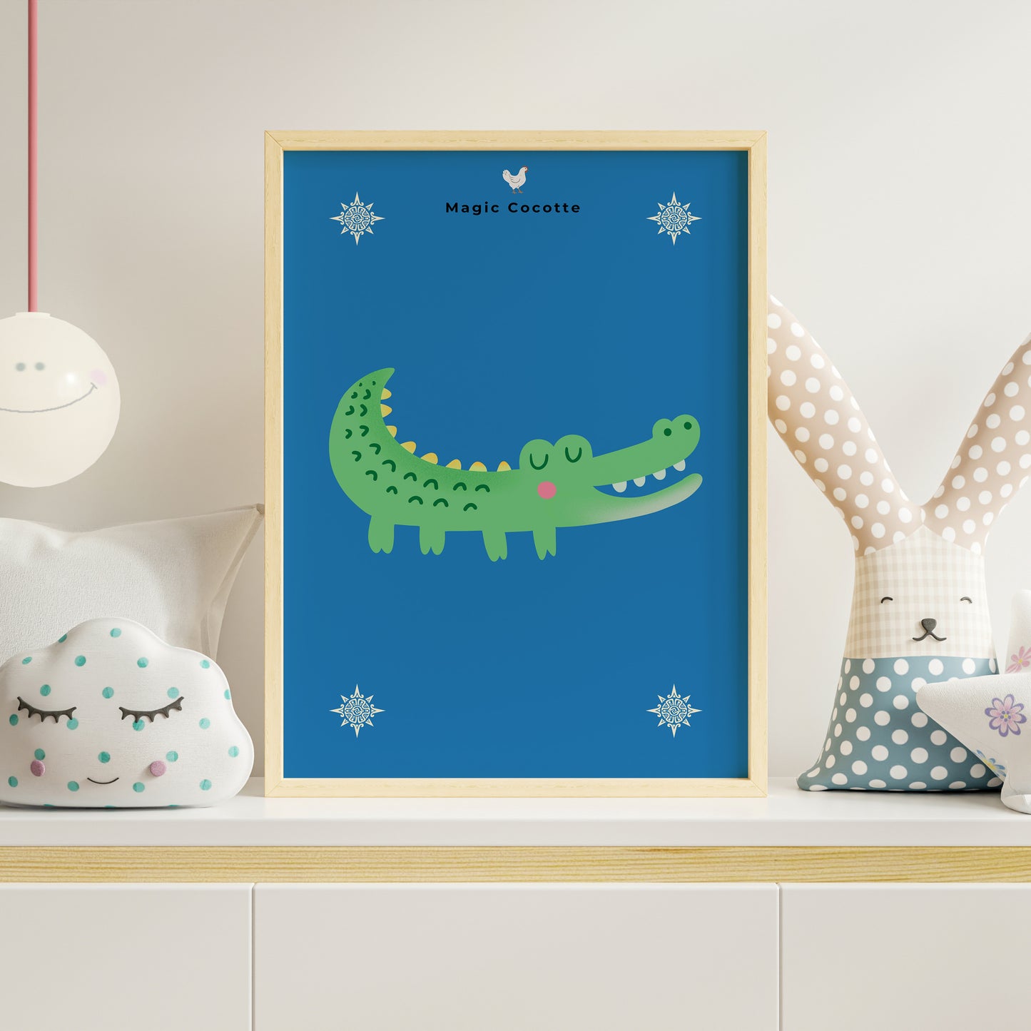 Cute crocodile | Printable Wall Art