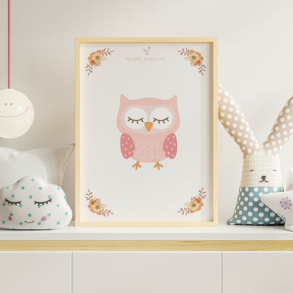 Cute Owl | Printable Wall Art