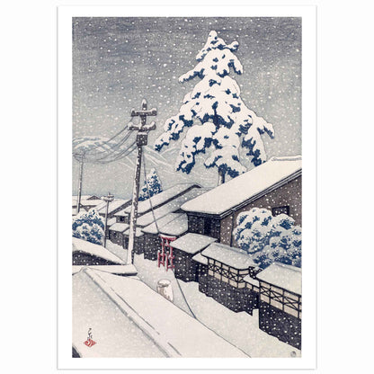 Miyazu in Tango, Kawase Hasui