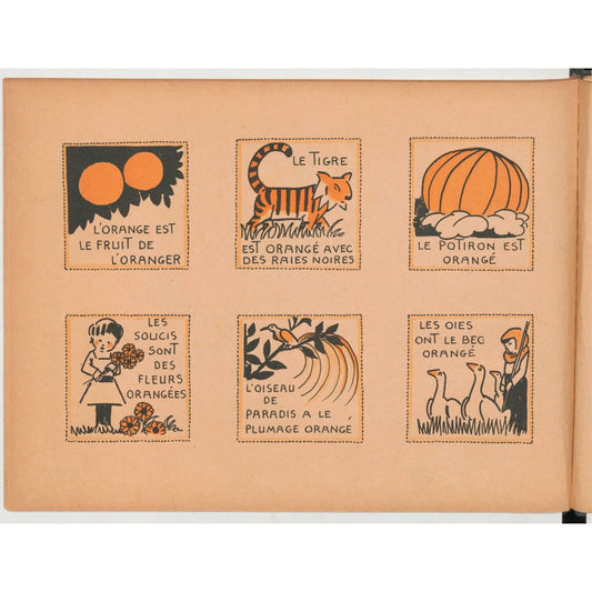 Vintage French Coloring Book – 72 Images to Color (André Hellé, 1933) – Instant Download