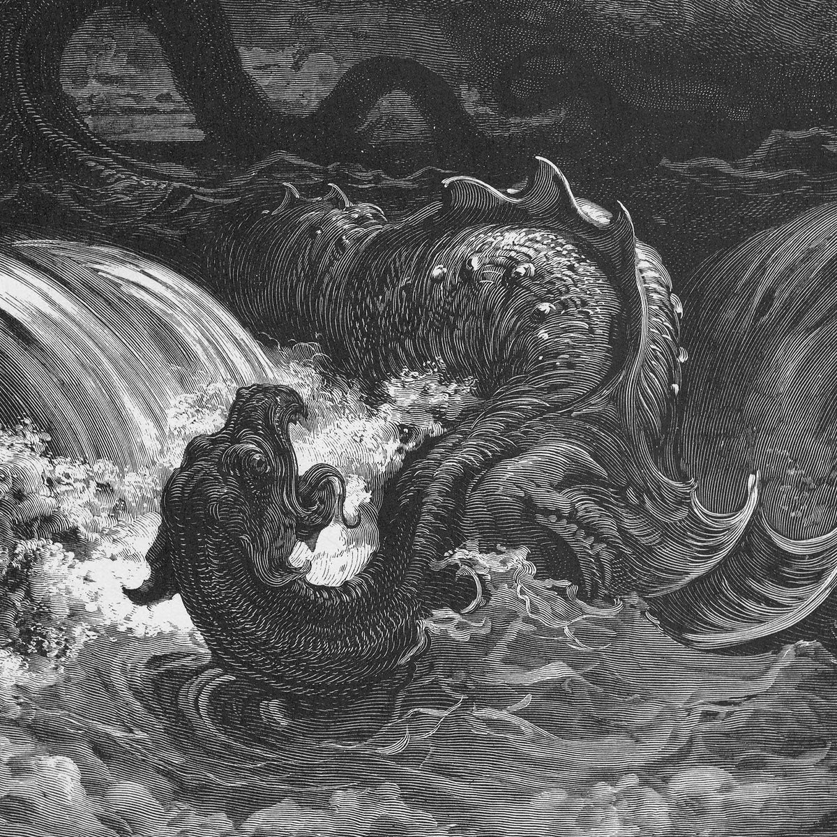 La Destruction du Léviathan – Gustave Doré (1866)