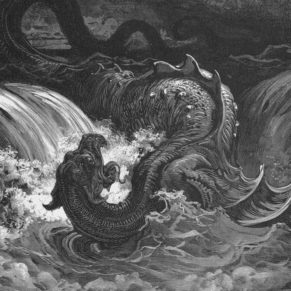 La Destruction du Léviathan – Gustave Doré (1866)
