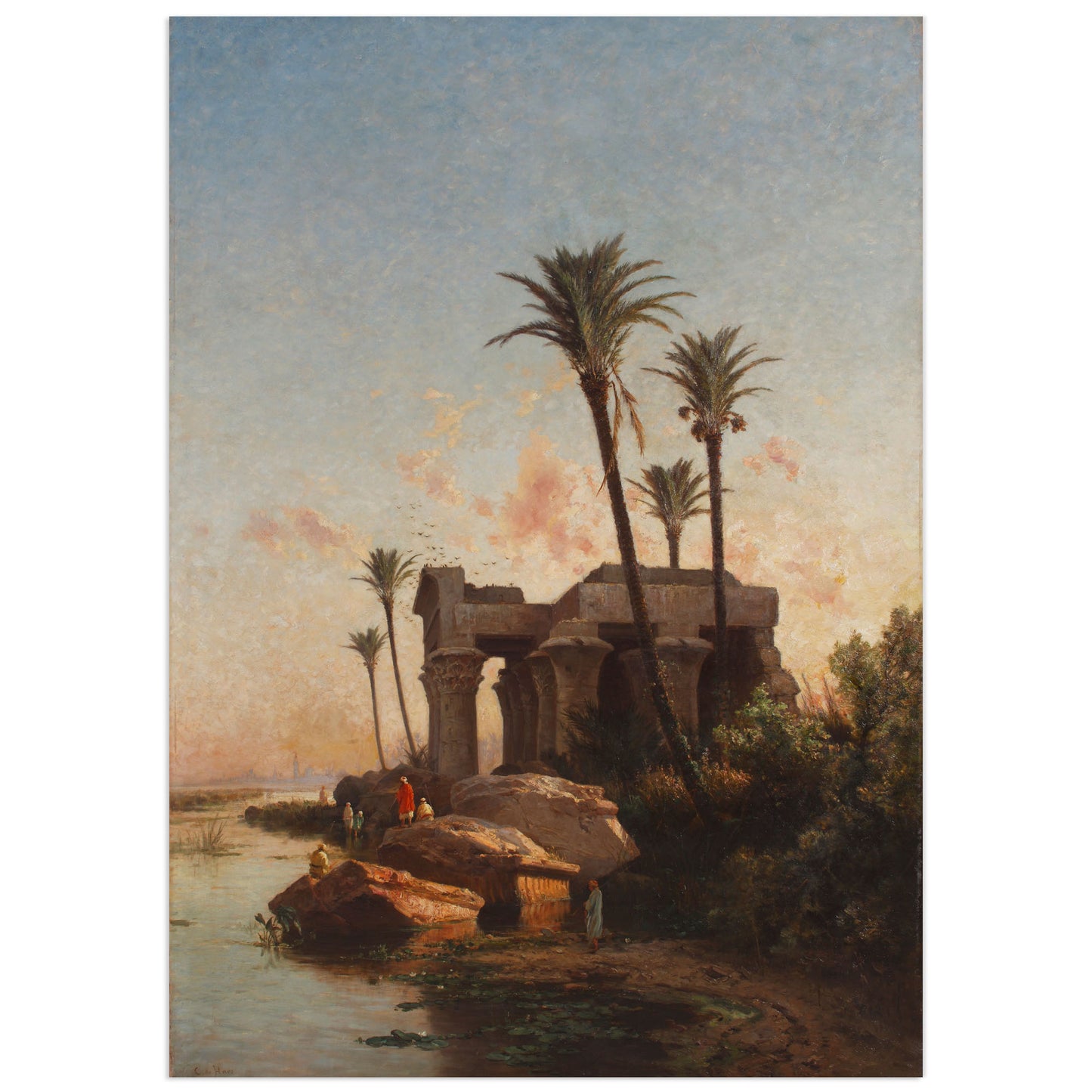 Egyptian Landscape - Carlos de Haes