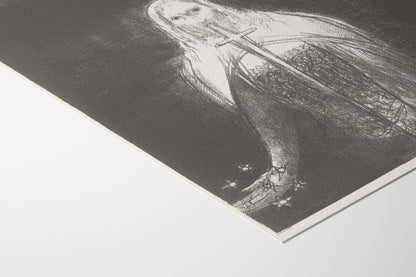 Odilon Redon — And He Had in His Right Hand Seven Stars (1899)
