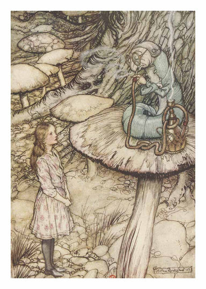 Alice in Wonderland - Set of 5 art prints