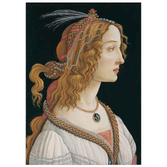 Idealized Portrait of a Lady by Sandro Botticelli