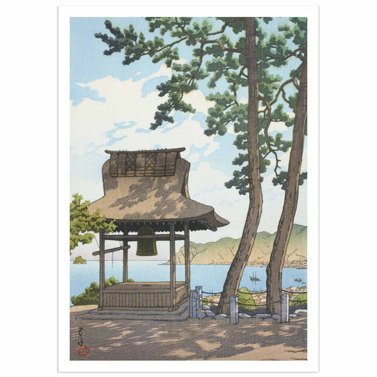 Izu Ito Shogetsuin by Kawase Hasui