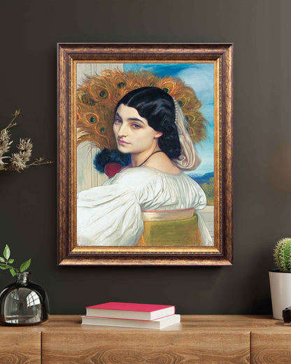 Frederic Leighton poster with a frame - Pavonia