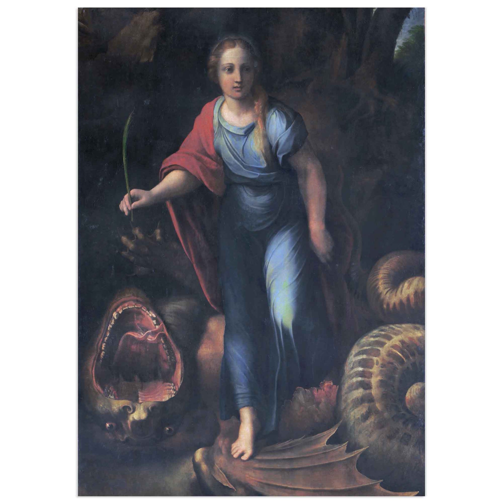 Sainte Marguerite by Raphael