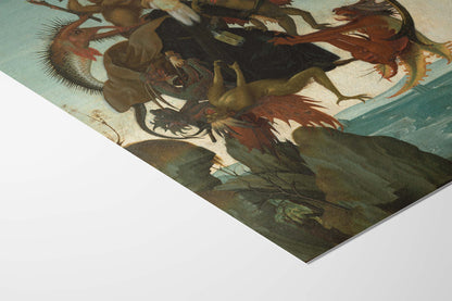 Michelangelo — The Torment of Saint Anthony (c. 1487)
