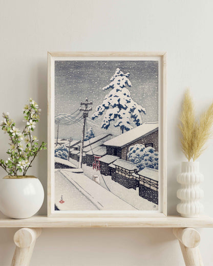 Miyazu in Tango, Kawase Hasui