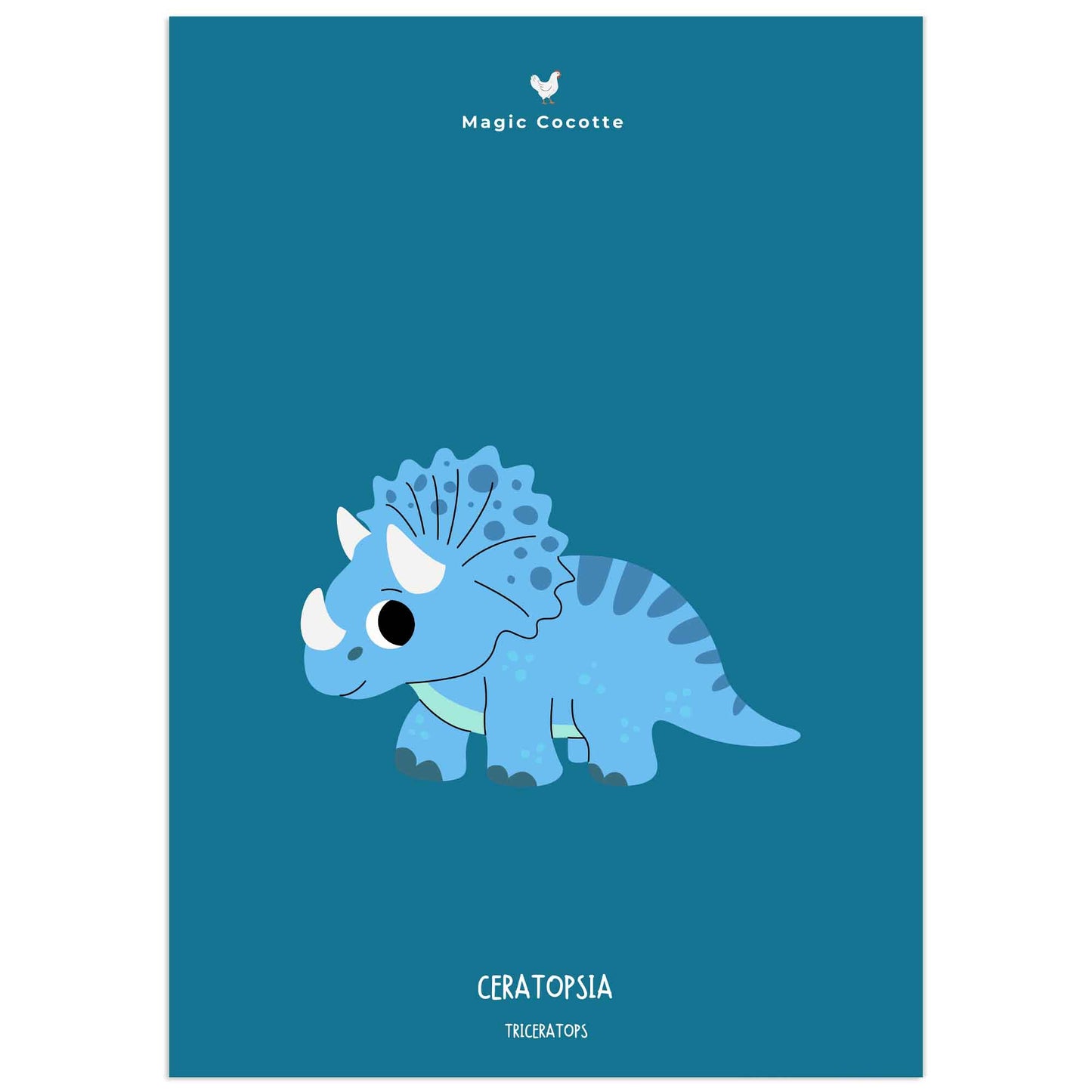 Triceratops Poster #2