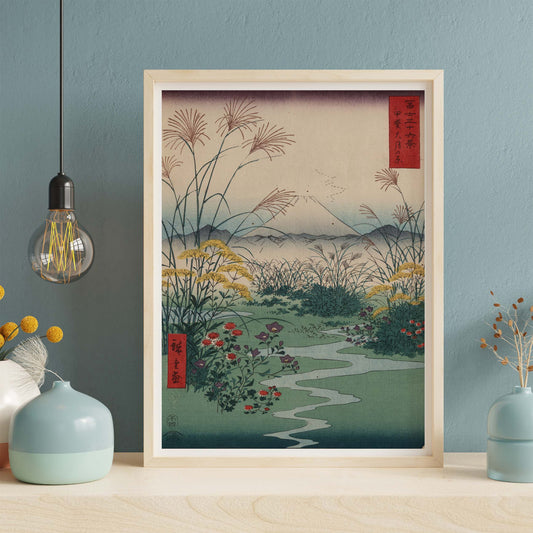 Plaine d’Ōtsuki dans la province de Kai