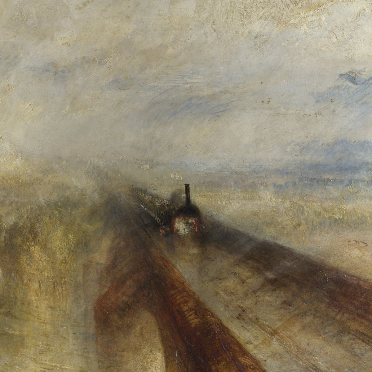 Pluie, vapeur et vitesse — J.M.W. Turner (1844)