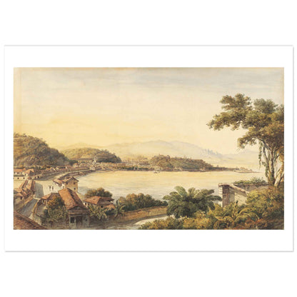 Affiche de voyage vintage de Rio de Janeiro - Willem Roelofs