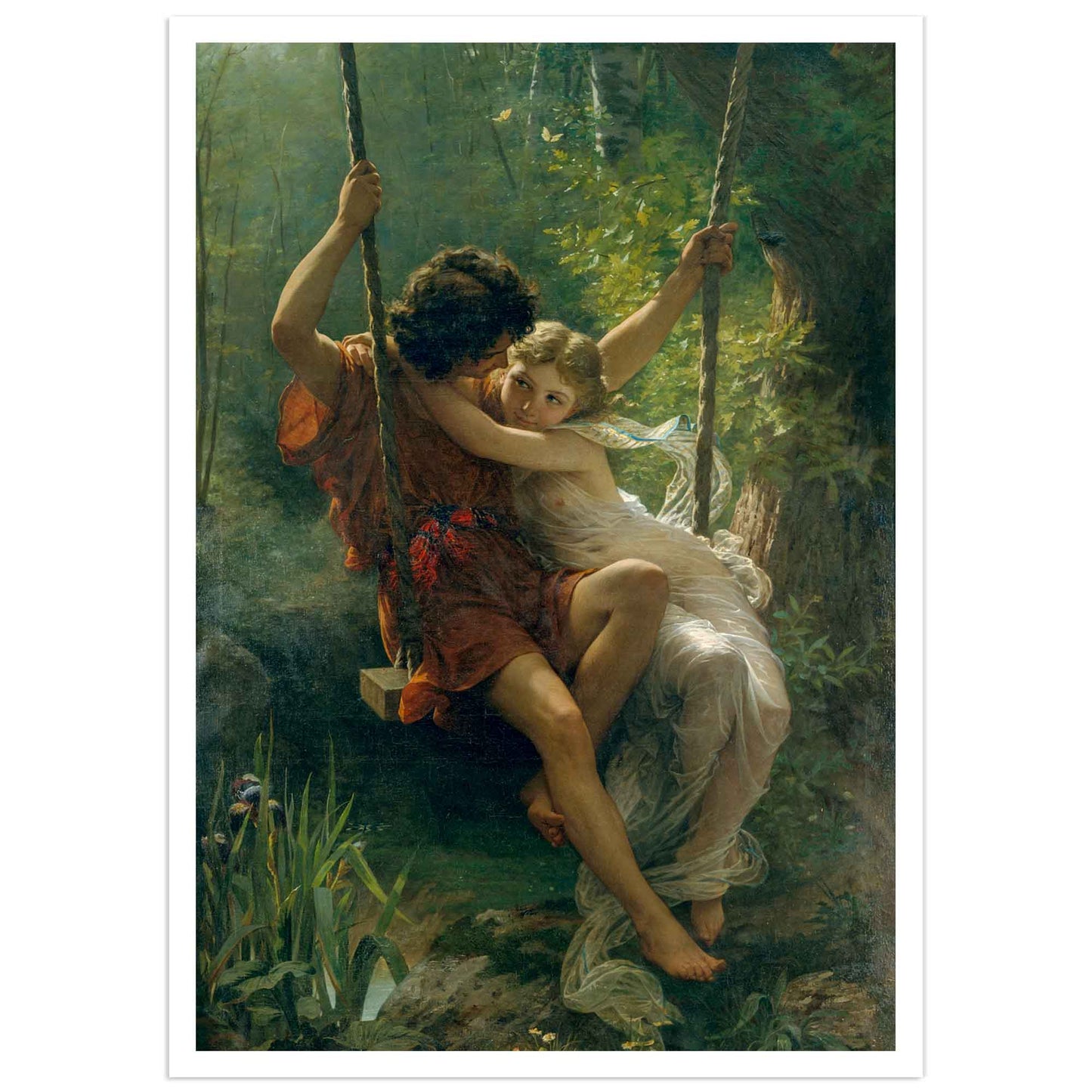 Springtime by Pierre Auguste Cot, High-Definition Poster 