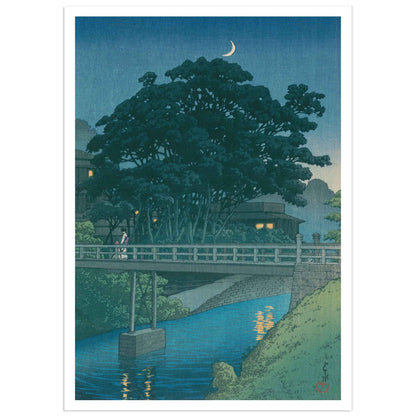 Hasui Kawase poster, Takinogawa River