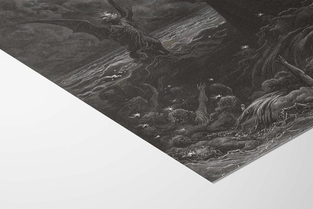 The Death-Fires Danced at Night — Gustave Doré (The Rime of the Ancient Mariner)