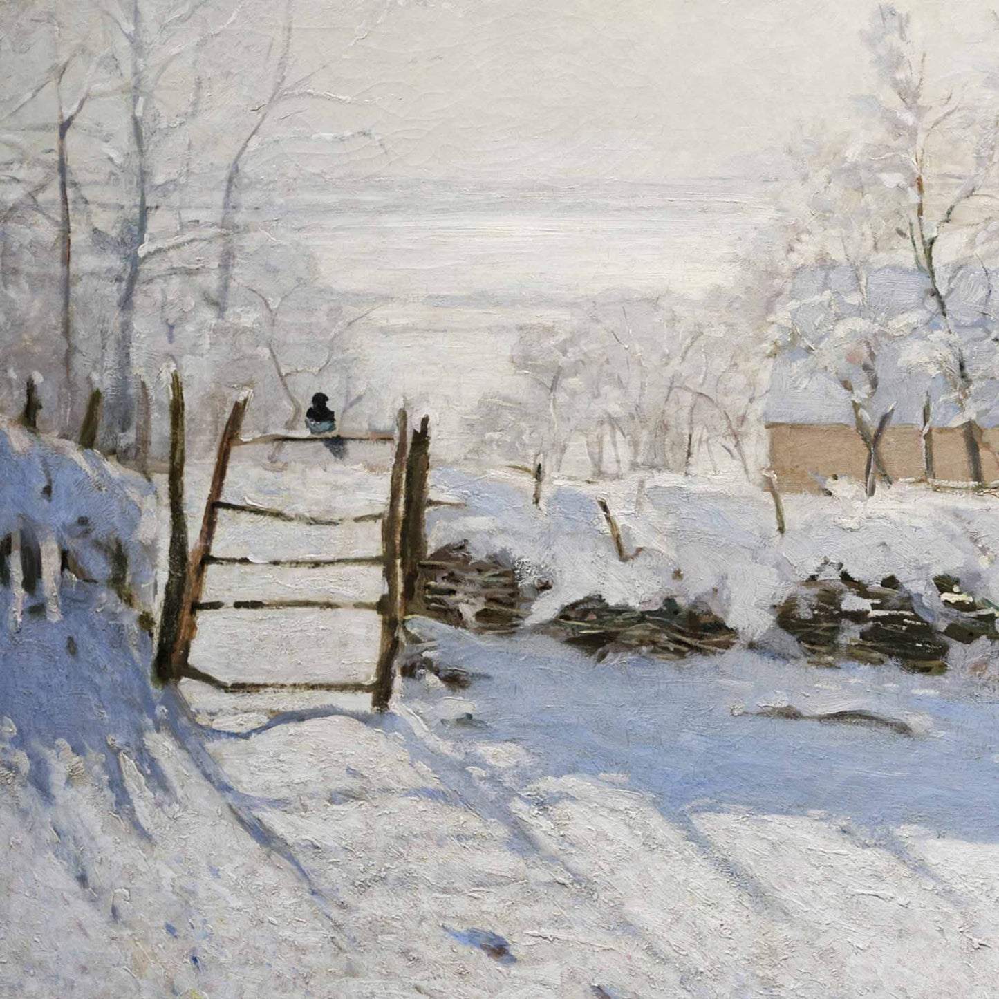 La Pie – Claude Monet