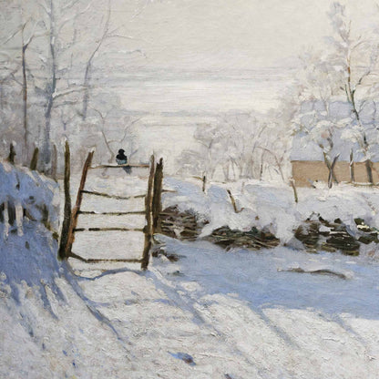 La Pie – Claude Monet