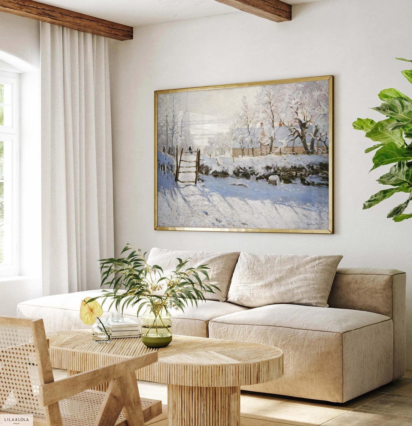 La Pie – Claude Monet