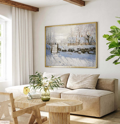 La Pie – Claude Monet