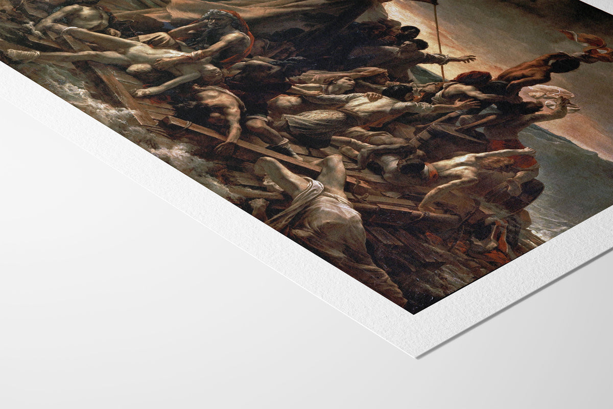 The Raft of the Medusa print — Théodore Géricault