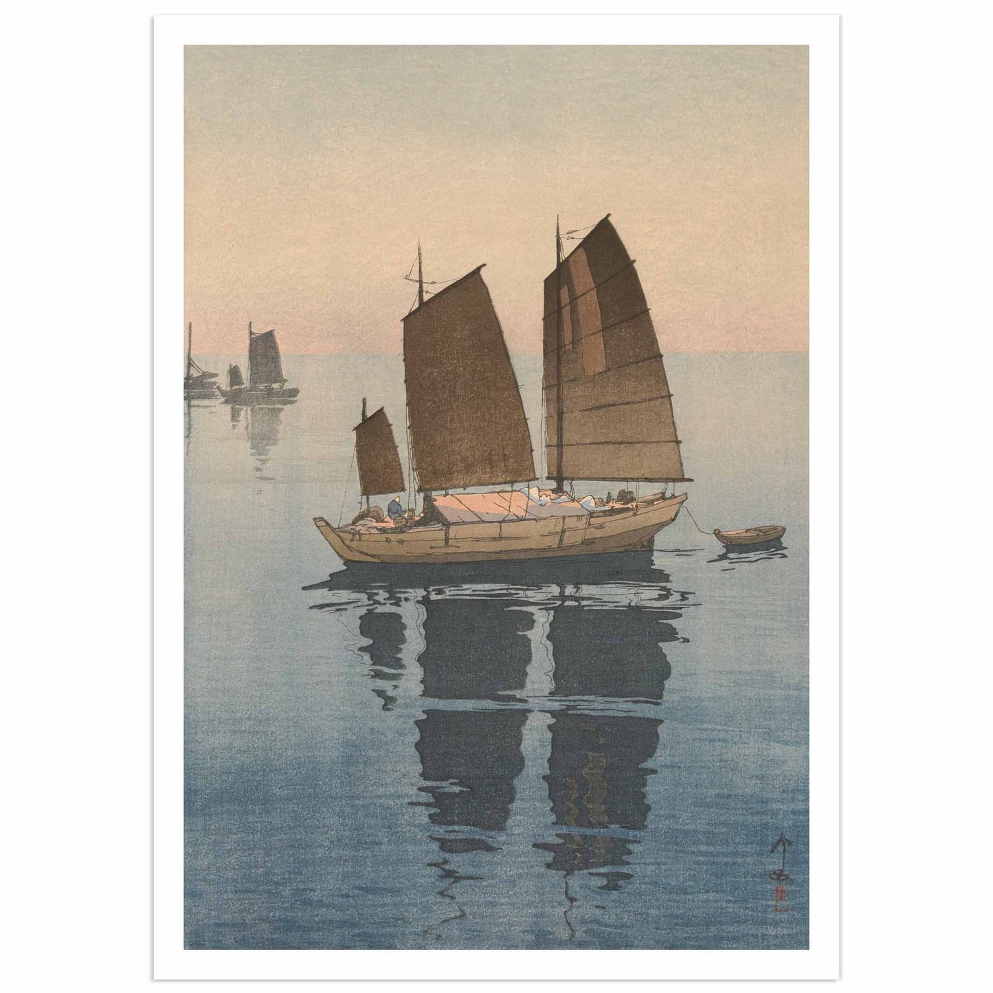 Sailing Boats - Forenoon Yoshida Hiroshi