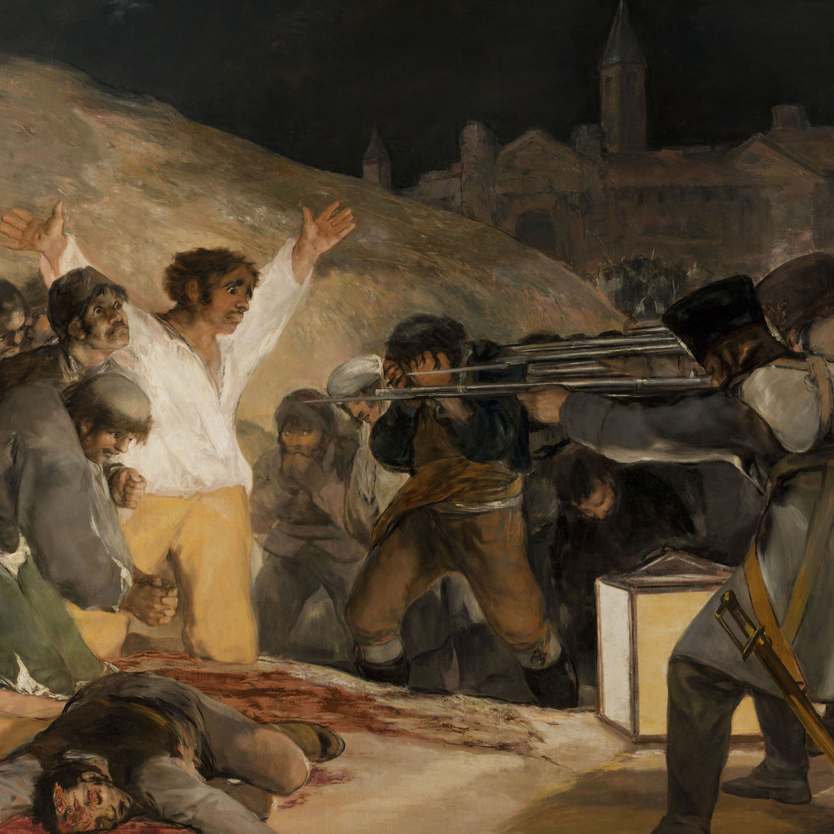 Tres de mayo (Le 3 mai 1808) — Francisco de Goya (1814)
