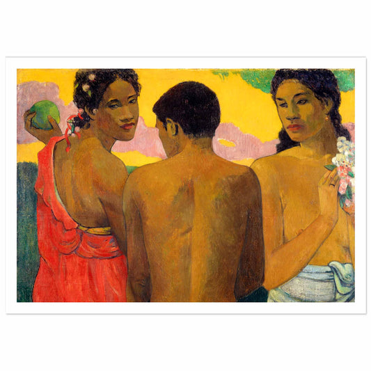 Three Tahitians, Paul Gauguin