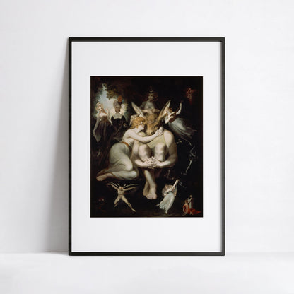 Titania, Bottom and the Fairies – Affiche Johann Heinrich Füssli